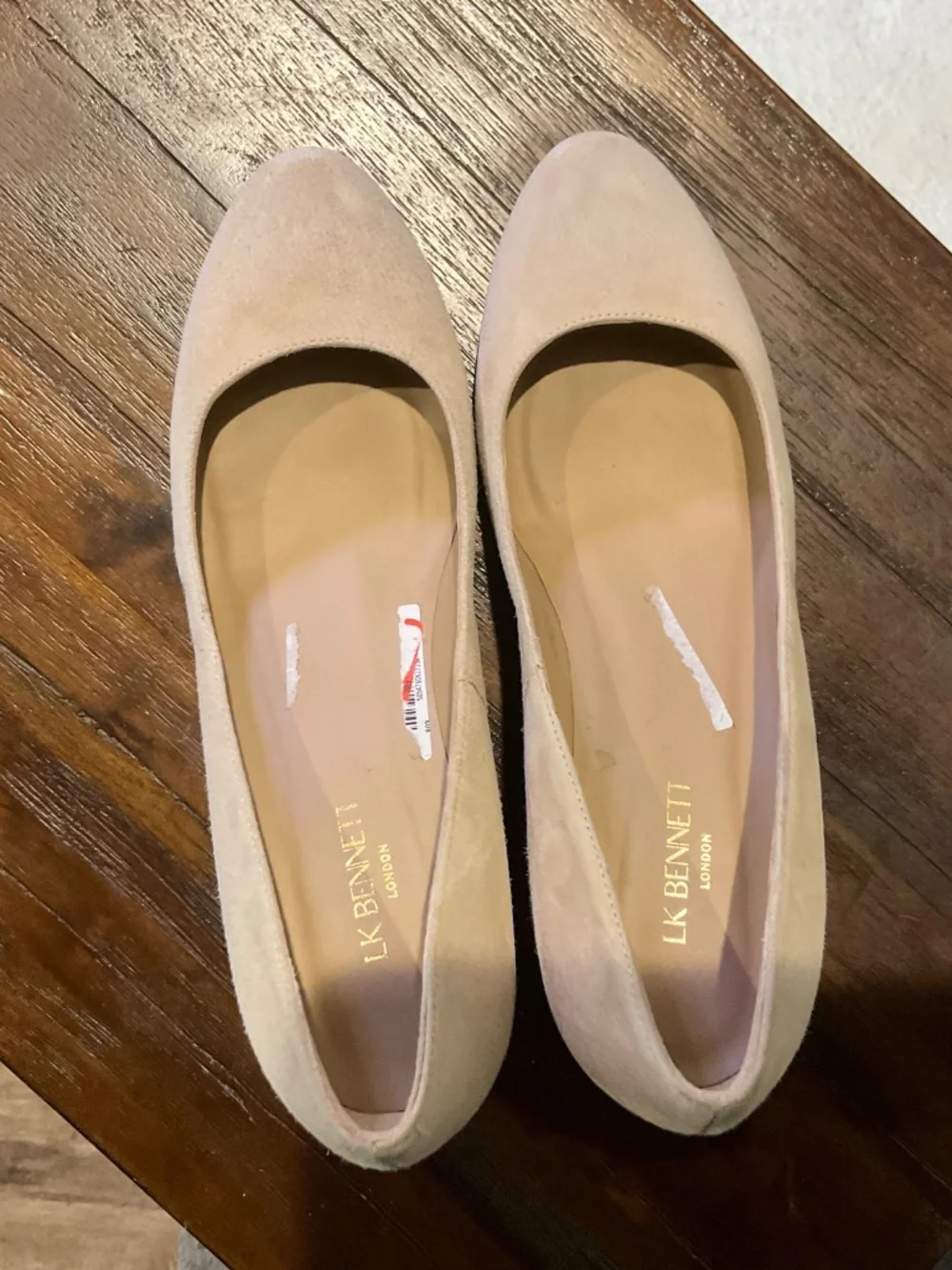LK Bennett Eevi Tan Suede Espadrilles Size EU 37/US 6.5/7